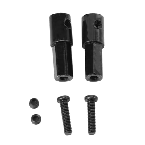 MGHGFYTAS RC Auto Zubehör Kompatibel Mit WPL D12 C14 C24 C34 B24 B36 Für MN D90 D91 Für MN99S RC Autoteile Zubehör 2 Stück Metall-Hinterachswellenadapter von MGHGFYTAS