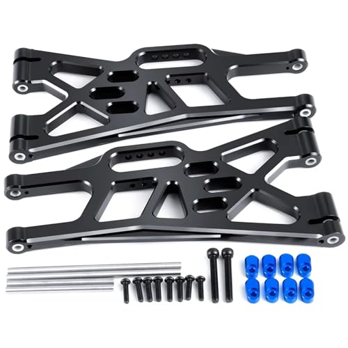MGHGFYTAS RC Auto Zubehör Kompatibel Mit X-MAXX 8S 1/5 RC Für Buggy Truck Upgrade-Teile Ersatzzubehör Metall Vorne Und Hinten Oberer Unterer Querlenker(Lower Arm) von MGHGFYTAS