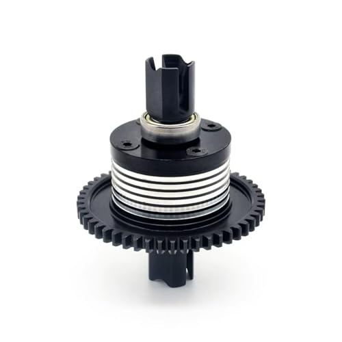 MGHGFYTAS RC Auto Zubehör Kompatibel Mit ZD Für Racing DBX-07 1/7 RC Auto Upgrade Teile Ersatzzubehör Metall 50T Mitte Differentialgetriebe Set 8654 von MGHGFYTAS