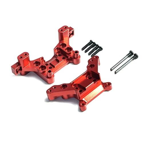 MGHGFYTAS RC Autoteile Für MJX Für Hyper Für Go 16207 16208 16209 16210 H16 Metall Front Shock Tower RC Rear Shock Tower 16170 16180 Änderung Zubehör(Red) von MGHGFYTAS