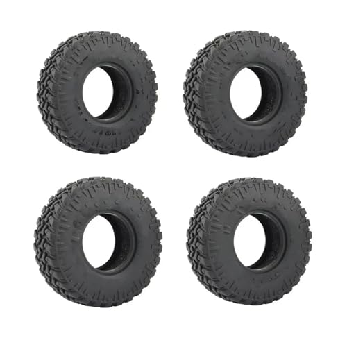 MGHGFYTAS RC Reifen Kompatibel Mit Axial Für SCX24 90081 Upgrade-Reifen 1/24 RC Crawler Car 4PCS 1,0" Soft Rubber All Für Terrain Wheel Tires 50 * 20/54 * 23mm(A) von MGHGFYTAS
