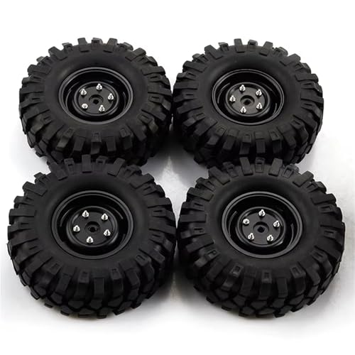 MGHGFYTAS RC Reifen Kompatibel Mit D90 Für SCX10 1/10 RC Autos Upgrade Teil Für Rock Crawler Teile Für Spielzeug 4 Stück 1,9 Zoll 108 Mm Reifen Felge MGHGFYTAS RC Reifen Kompatibel Mit D90 Für SCX10 1/10 RC Autos Upgrade Teil Für Rock Crawler Teile Für Spielzeug 4 Stück 1,9 Zoll 108 Mm Reifen Felge von MGHGFYTAS