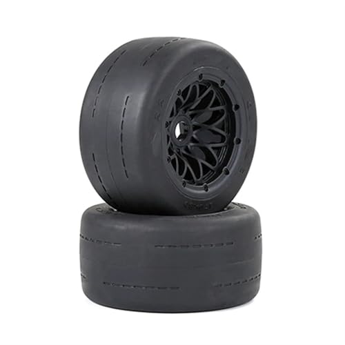 MGHGFYTAS RC Reifen Kompatibel Mit HPI Für ROVAN Für ROFUN KM Für Baja 5B 1/5 RC-Autoteile, Upgrade-Zubehör, 170 X 80 Mm, Kahler Reifen, Hinterreifen-Montagesatz von MGHGFYTAS