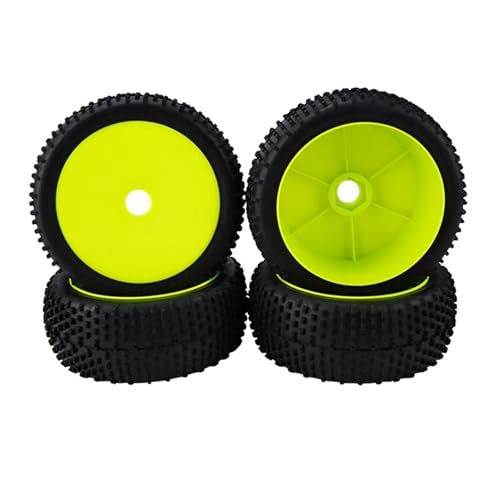 MGHGFYTAS RC Reifen Kompatibel Mit Losi Für HPI Für Kyosho MP9 1/8 RC Off-Road Für Buggy-Auto 4 Stück 17 Mm Sechskant-Gummireifen Vorne Und Hinten Felgenreifen MGHGFYTAS RC Reifen Kompatibel Mit Losi Für HPI Für Kyosho MP9 1/8 RC Off-Road Für Buggy-Auto 4 Stück 17 Mm Sechskant-Gummireifen Vorne Und Hinten Felgenreifen von MGHGFYTAS