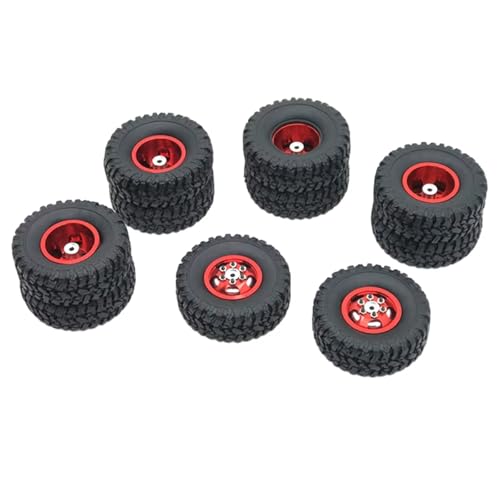 MGHGFYTAS RC Reifen Kompatibel Mit WPL C14 C24 C34 B16 B36 Für HengLong Für FeiYu Für JJRC 6WD RC Autoteile Metall-Upgrade Vorderer Einzel-Hinterrad-Doppelnabenreifen MGHGFYTAS RC Reifen Kompatibel Mit WPL C14 C24 C34 B16 B36 Für HengLong Für FeiYu Für JJRC 6WD RC Autoteile Metall-Upgrade Vorderer Einzel-Hinterrad-Doppelnabenreifen von MGHGFYTAS
