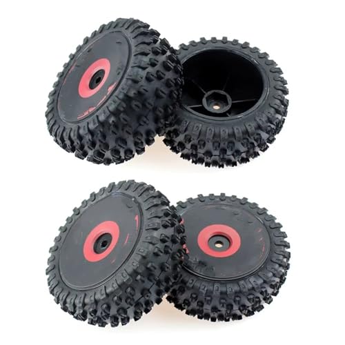 MGHGFYTAS RC Reifen Kompatibel Mit Wltoys 124016 1/12 RC Car Upgrade-Teile Ersatzzubehör Ersatz 4 Stück Vorder- Und Hinterreifen Radreifen MGHGFYTAS RC Reifen Kompatibel Mit Wltoys 124016 1/12 RC Car Upgrade-Teile Ersatzzubehör Ersatz 4 Stück Vorder- Und Hinterreifen Radreifen von MGHGFYTAS