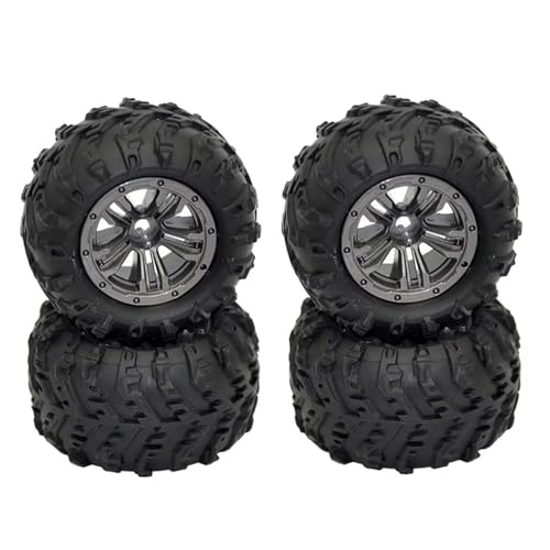 MGHGFYTAS RC Reifen Kompatibel Mit XLH Für Xinlehong 9145 Für Hosim 9145 1/20 RC Auto Upgrade LKW Ersatzteile Zubehör 4Pcs Rad Reifen Reifen von MGHGFYTAS