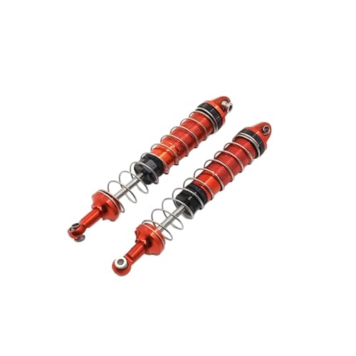 MGHGFYTAS RC Teile Für WLtoys Für FY01 FY02 FY03 12427 12428-AB 12429 12423 1/12 RC Auto Teile Metall Upgrade Geändert Hydraulische Hinten Stoßdämpfer(Red) von MGHGFYTAS