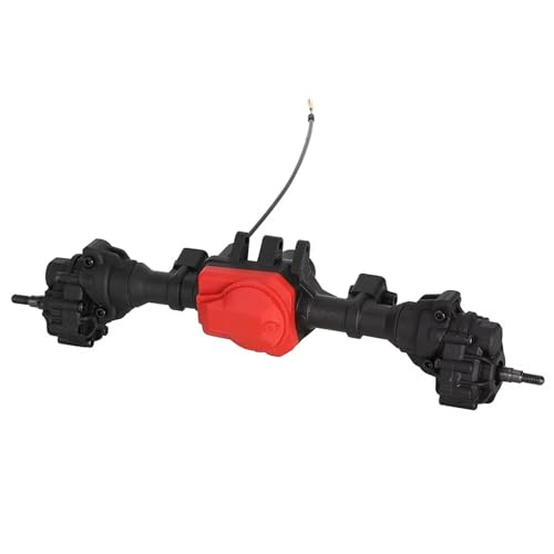 RC Achse Set Kompatibel Mit Für traxxas Für TRX-4 1/10 RC-Auto-Upgrades, Teile, RC-Portalachsen Aus Metall, Vorder- Und Hinterachse Mit T-Lock-Differential(Rear) von MGHGFYTAS