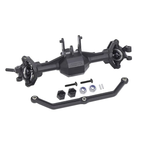 RC Achse Set Kompatibel Mit Für traxxas Für Trx-4m 1/18 RC Crawler, Kunststoff, Vorne Und Hinten, Gerade, Komplette Diamantachse, Ersatzzubehör, Upgrade-Teile(Front) von MGHGFYTAS
