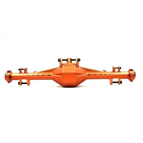 RC Achse Set Kompatibel Mit Für traxxas Für UDR 1:7 RC-Auto, CNC-Aluminium-Upgrade, Hinterachsgehäuse, Upgrade-Ersatzzubehör(Orange) von MGHGFYTAS