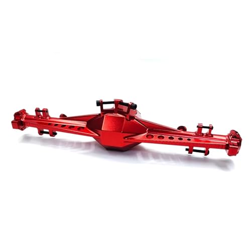 RC Achse Set Kompatibel Mit Für traxxas Für UDR 1:7 RC-Auto, CNC-Aluminium-Upgrade, Hinterachsgehäuse, Upgrade-Ersatzzubehör(Red) von MGHGFYTAS