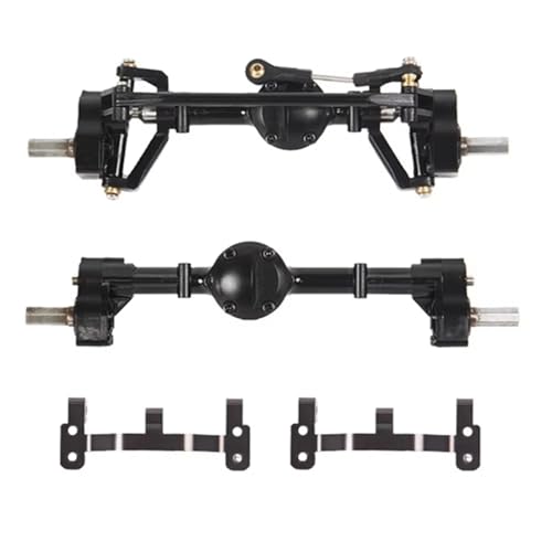 RC Achse Set Kompatibel Mit MN D90, Für MN-90, Für MN98, Für MN99S, MN45, 1/12 RC-Auto-Upgrade-Teile, Vordere Und Hintere Portalachse Mit Metall-Verbindungsstangen-Montagebasis RC Achse Set Kompatibel Mit MN D90, Für MN-90, Für MN98, Für MN99S, MN45, 1/12 RC-Auto-Upgrade-Teile, Vordere Und Hintere Portalachse Mit Metall-Verbindungsstangen-Montagebasis von MGHGFYTAS