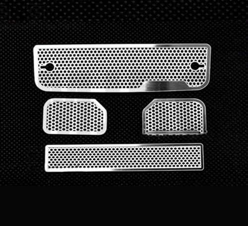 RC Auto Zubehör Für TRAXXAS Für TRX-6 88096-4 G63 Für TRX-4 G500 1/10 RC Teile Crawler Autozubehör Mesh Grille Ansauggitter Abdeckung Änderung Dekoration(Size1) von MGHGFYTAS