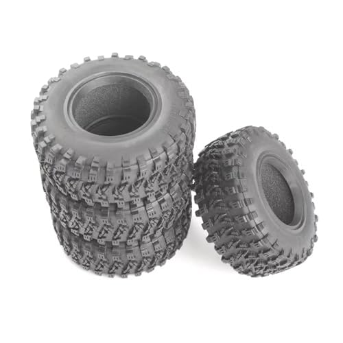 RC Auto Zubehör Kompatibel Mit Axial Für Wraith Für SCX10 Für Capra Für Traxxas Für TRX4 1/10 RC Crawler Autoteile 4PCS 115MM 2,2 Reifen Radreifen von MGHGFYTAS