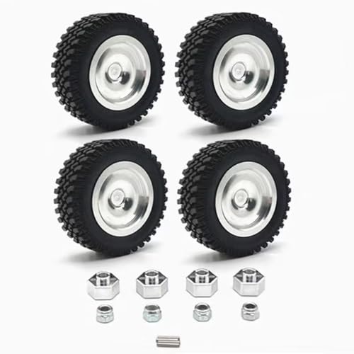 RC Auto Zubehör Kompatibel Mit MN Für MN168 1/12 RC Für Kletterauto-Upgrade-Teile, Ersatzzubehör, Metallspiegel, Radnabenreifen RC Auto Zubehör Kompatibel Mit MN Für MN168 1/12 RC Für Kletterauto-Upgrade-Teile, Ersatzzubehör, Metallspiegel, Radnabenreifen von MGHGFYTAS