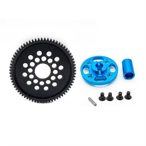 RC Auto Zubehör Kompatibel Mit Tamiya Für Tt02 Tt02D 1/10 RC Modellauto High Für Speed Metal Big Gear Kit 68T 54500 Kit Rz007 RC Auto Zubehör Kompatibel Mit Tamiya Für Tt02 Tt02D 1/10 RC Modellauto High Für Speed Metal Big Gear Kit 68T 54500 Kit Rz007 von MGHGFYTAS