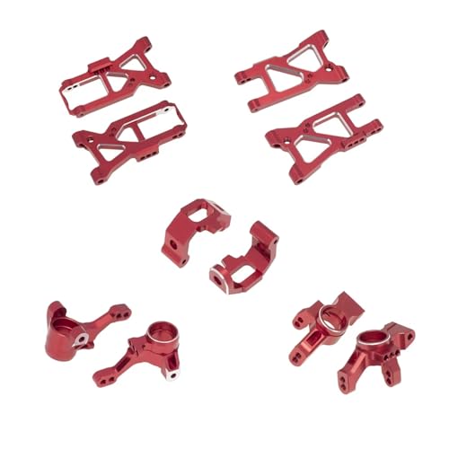 RC Auto Zubehör Kompatibel Mit Traxxas Für 4Tec 2.0 3.0 Für VXL 1/10 RC On-Road-Auto-Tuning-Teile 10-teiliges Metallteile-Kit Querlenker von MGHGFYTAS