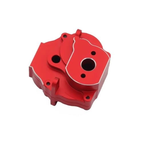 RC Auto Zubehör Kompatibel Mit Traxxas Für TRX-4M 1/18 RC Crawler Car Upgrade Teile Zubehör Aluminiumlegierung Getriebegehäuse Getriebegehäuse(Red Box) von MGHGFYTAS