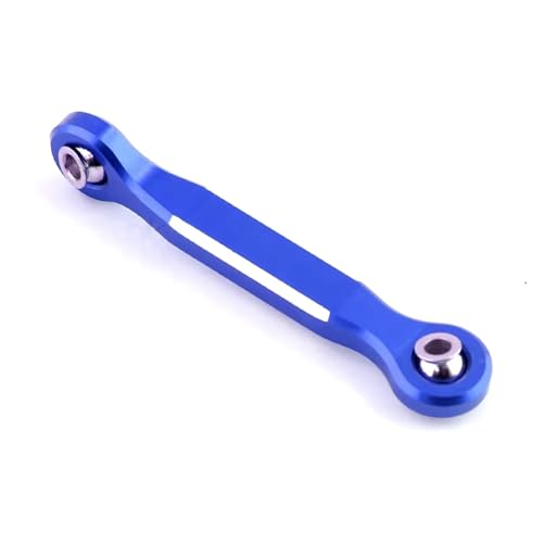 RC Auto Zubehör Kompatibel Mit Traxxas Für X-Maxx 6S 8S 1/5 RC Für Monster Truck Upgrade-Teile Aluminiumlegierung Lenkservoverbindung Spurstange Blau von MGHGFYTAS