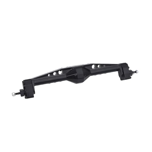 RC Hinterachse Kompatibel Mit Axial Für Capra 1.9 Für LCG 1/10 RC Crawler Car Upgrade-Teile Aluminium Offset Vorne Hinten Portalachse(Black,Rear) von MGHGFYTAS