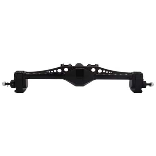 RC Hinterachse Kompatibel Mit Axial Für Capra 1.9 Für UTB 1/10 RC Crawler Car Upgrade-Teile Aluminiumlegierung Vorne Und Hinten Portalachse(Black,Rear) von MGHGFYTAS