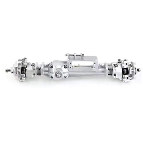 RC Hinterachse Kompatibel Mit Axial Für Ryft RBX10 1/10 RC Crawler Auto Upgrade Teile Zubehör Metall Vorne Und Hinten Komplette Achse(Silver,Front) von MGHGFYTAS