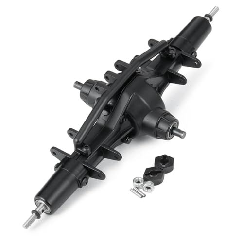 RC Hinterachse Kompatibel Mit Axial Für SCX10 90021 90027 90028 1/10 RC Crawler Auto Upgrade Teile Vorne Mitte Hinten Komplette Achse(Middle) von MGHGFYTAS