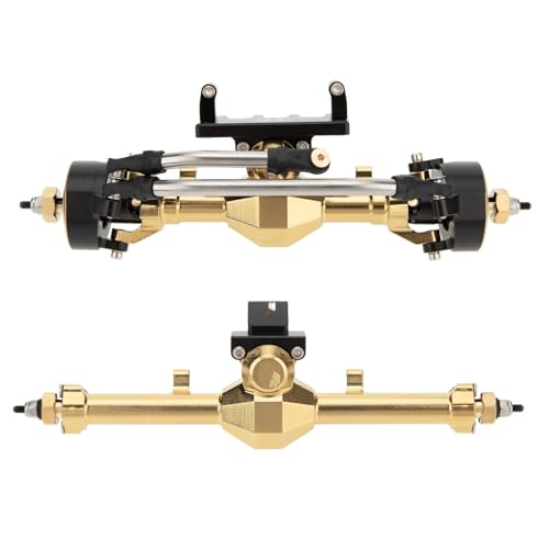 RC Hinterachse Kompatibel Mit Axial Für SCX24 C10 Für JLU Für Racing RC-Autos, Upgrade-Teile, Matel-Set Mit Geraden Vorder- Und Hinterachsen RC Hinterachse Kompatibel Mit Axial Für SCX24 C10 Für JLU Für Racing RC-Autos, Upgrade-Teile, Matel-Set Mit Geraden Vorder- Und Hinterachsen von MGHGFYTAS