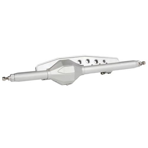 RC Hinterachse Kompatibel Mit Axial Für Wraith 90018 RR10 Für Capra 1.9 Für UTB 1/10 RC-Autos, Upgrade-Teile, Aluminium-Vorder- Und Hinterachsen-Set(Silver,Rear) von MGHGFYTAS
