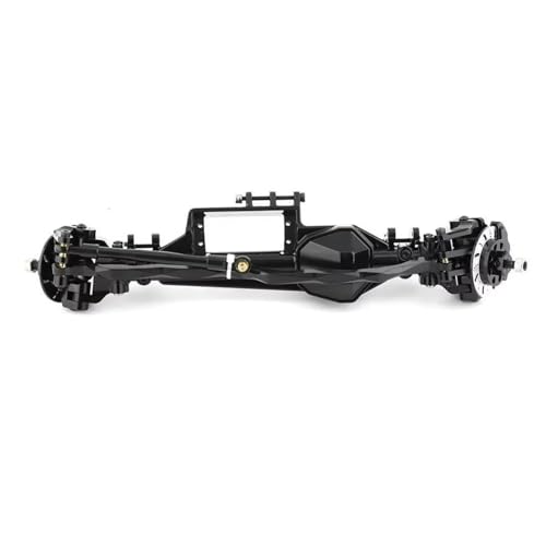 RC Hinterachse Kompatibel Mit Axial RBX10 1/10 RC Crawler Auto Upgrade Teile Zubehör Metall Vorne Und Hinten Komplette Achse Set(Black,Front) von MGHGFYTAS
