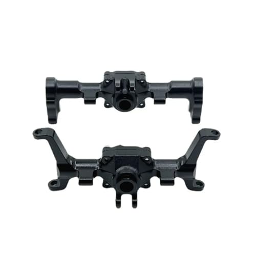RC Hinterachse Kompatibel Mit FMS Für Xiaoqi Für FCX24 1/24 RC-Auto-Upgrade-Ersatzteile CNC-Metall-Vorder- Und Hinterachsbaugruppe(Black) von MGHGFYTAS