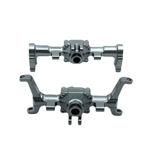 RC Hinterachse Kompatibel Mit FMS Für Xiaoqi Für FCX24 1/24 RC-Auto-Upgrade-Ersatzteile CNC-Metall-Vorder- Und Hinterachsbaugruppe(Gray) von MGHGFYTAS