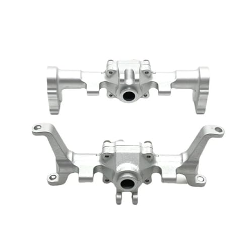 RC Hinterachse Kompatibel Mit FMS Für Xiaoqi Für FCX24 1/24 RC-Auto-Upgrade-Ersatzteile CNC-Metall-Vorder- Und Hinterachsbaugruppe(Silver) von MGHGFYTAS