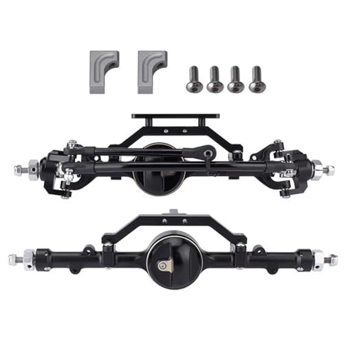 RC Hinterachse Kompatibel Mit Gelande II Für Yota II D90 D110 TF2 1/10 RC Crawler Auto-Upgrades Teile CNC Metall Vorder- Und Hinterachse von MGHGFYTAS