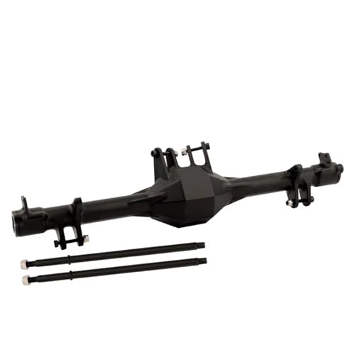 RC Hinterachse Kompatibel Mit LOSI Für Rey U4 1/10 RC-Auto-Upgrade-Teile, Metall-Hinterachsengehäuse Mit 2-teiliger Hinterwelle(Black) von MGHGFYTAS