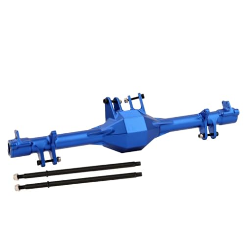 RC Hinterachse Kompatibel Mit LOSI Für Rey U4 1/10 RC-Auto-Upgrade-Teile, Metall-Hinterachsengehäuse Mit 2-teiliger Hinterwelle(Blue) von MGHGFYTAS