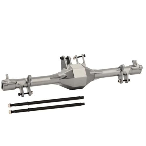 RC Hinterachse Kompatibel Mit LOSI Für Rey U4 1/10 RC-Auto-Upgrade-Teile, Metall-Hinterachsengehäuse Mit 2-teiliger Hinterwelle(Gray) von MGHGFYTAS
