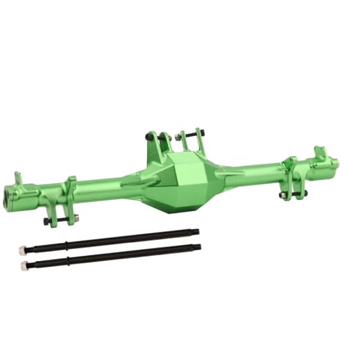 RC Hinterachse Kompatibel Mit LOSI Für Rey U4 1/10 RC-Auto-Upgrade-Teile, Metall-Hinterachsengehäuse Mit 2-teiliger Hinterwelle(Green) von MGHGFYTAS