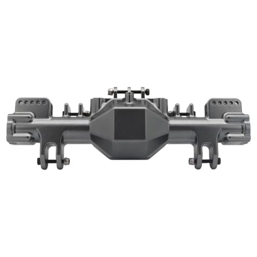 RC Hinterachse Kompatibel Mit Losi Für LMT 1/8 RC Monster Truck Auto-Upgrade-Teile, Aluminiumlegierung, Vorder- Und Hinterachsengehäuse(Gray) von MGHGFYTAS