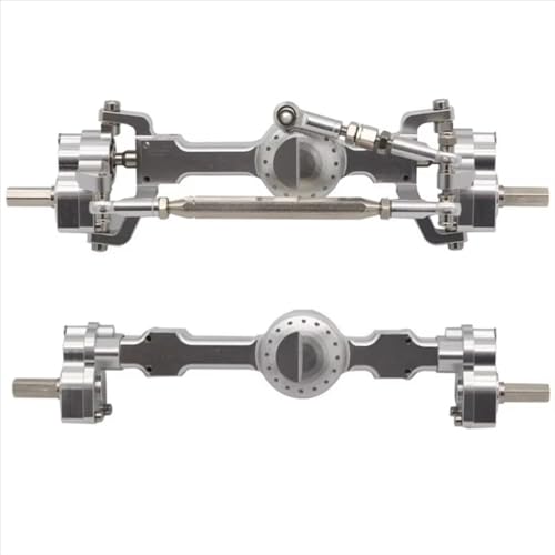 RC Hinterachse Kompatibel Mit MN Für MN99S Für MN98 D90 D91 D99 D99S MN90 1/12 RC-Auto-Upgrade-Teile CNC-Metall-Portalachse Vorne Und Hinten von MGHGFYTAS