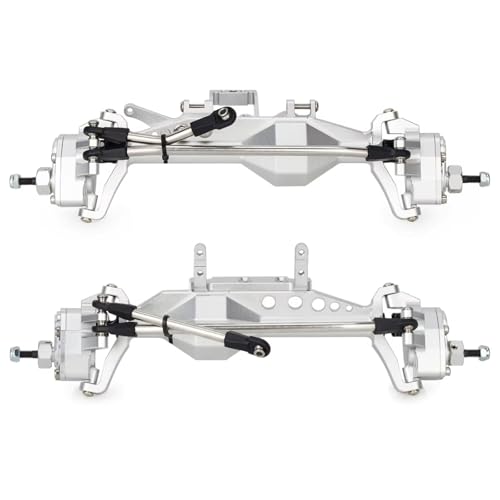 RC Hinterachse Kompatibel Mit SCX10 III Für Capra H10 Optic 1/10 RC-Autos, Upgrade-Teile, Aluminium-Offset-Portal, Hinterachse(1SET) von MGHGFYTAS