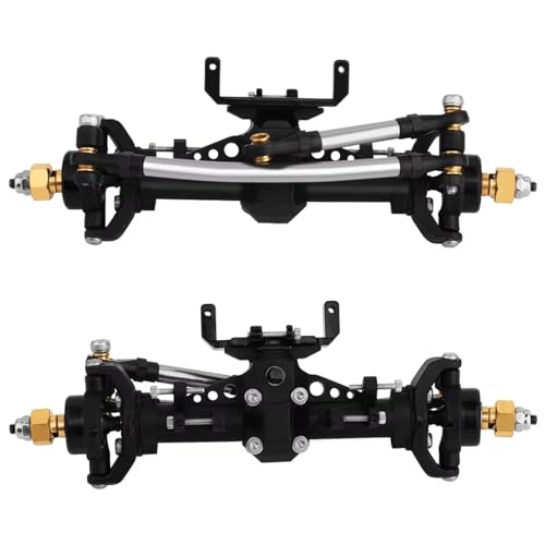 RC Hinterachse Kompatibel Mit SCX24 90081 C10 1/24 RC-Autos. Upgrade-Teile. Ersatz Von Spezialmaterialien. Vordere Und Hintere Portalachsenbaugruppe.(1Set) von MGHGFYTAS