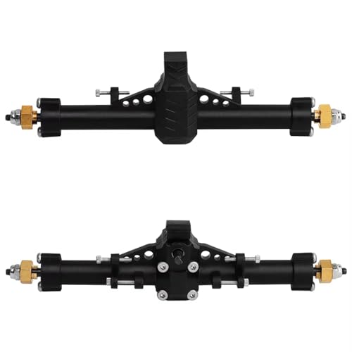 RC Hinterachse Kompatibel Mit SCX24 90081 C10 1/24 RC-Autos. Upgrade-Teile. Ersatz Von Spezialmaterialien. Vordere Und Hintere Portalachsenbaugruppe.(Rear) von MGHGFYTAS