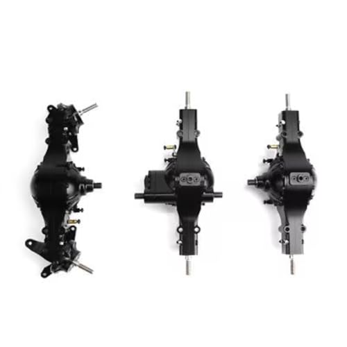 RC Hinterachse Kompatibel Mit TH02068 1/14 RC-Autos, Upgrade-Teile, Ersatzzubehör, Modifikation, Ersatzteil, Metall, Vorder- Und Hinterachse von MGHGFYTAS