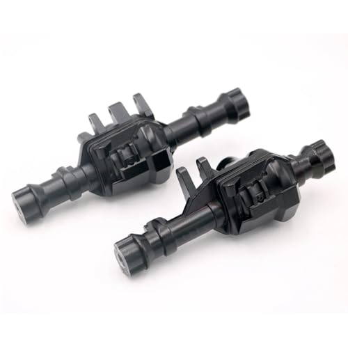 RC Hinterachse Kompatibel Mit Traxxas Für TRX-4 1/10 RC Crawler Autoteile Ersatzzubehör Metall Vorder- Und Hinterachsengehäuse(1Set) von MGHGFYTAS