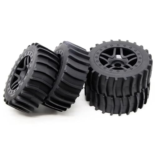 RC Reifen Kompatibel Mit ARRMA Für TRAXXAS 1/8 RC Autos Upgrade-Teil 2 Stück Geländewagen Für Wüstenreifen Paddelreifen Für Rennreifen 17 Mm von MGHGFYTAS