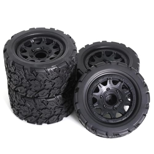 RC Reifen Kompatibel Mit TRAXXAS Für MAXX Für ARRMA Für Granite Für KRATON Für Outcast 1/10 Für Monster Stunt Truck 110 Mm Reifen 12 Mm Und 14 Mm Sechskant RC Reifen Kompatibel Mit TRAXXAS Für MAXX Für ARRMA Für Granite Für KRATON Für Outcast 1/10 Für Monster Stunt Truck 110 Mm Reifen 12 Mm Und 14 Mm Sechskant von MGHGFYTAS