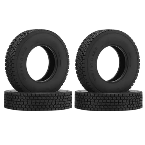 RC Reifen Kompatibel Mit Tamiya Für Man Für King Für Hauler Für ACTROS Für Scania 1/14 RC Sattelzugmaschine Kipper 4 Stück 20 Mm Hartgummireifen RC Reifen Kompatibel Mit Tamiya Für Man Für King Für Hauler Für ACTROS Für Scania 1/14 RC Sattelzugmaschine Kipper 4 Stück 20 Mm Hartgummireifen von MGHGFYTAS