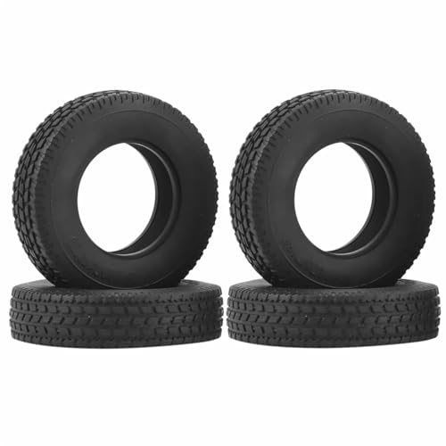 RC Reifen Kompatibel Mit Tamiya Für Man Für King Für Hauler Für Scania 1/14 RC Sattelzugmaschine Kipperteile 4 Stück 20 Mm Hartgummireifen RC Reifen Kompatibel Mit Tamiya Für Man Für King Für Hauler Für Scania 1/14 RC Sattelzugmaschine Kipperteile 4 Stück 20 Mm Hartgummireifen von MGHGFYTAS